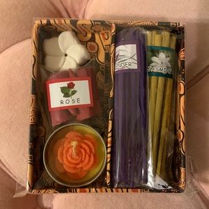 Brand new relaxing Valentine candle incense kit from Thailand with 4+scents